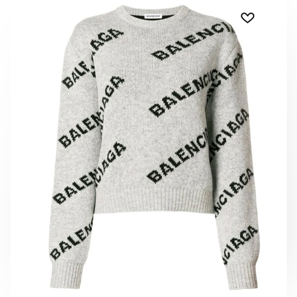Balenciaga Sweaters - Balenciaga
logo sweater